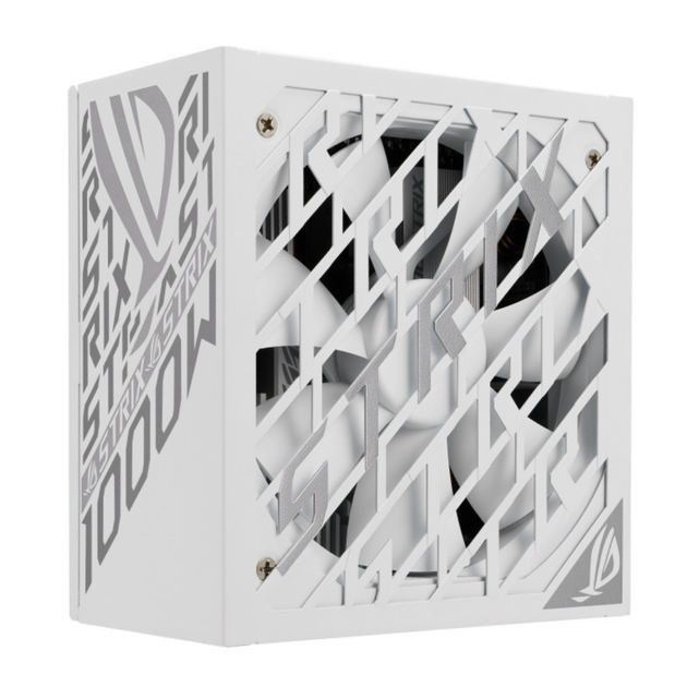 Блок живлення Asus ROG Strix 1000W 80 Plus Platinum White Edition ATX White (90YE00W4-B0NA00) - зображення 4