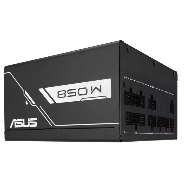 Блок живлення Asus Prime 850W ATX 80 Plus Gold вентилятор 135 мм Black (90YE00U2-B0NA00) - зображення 4