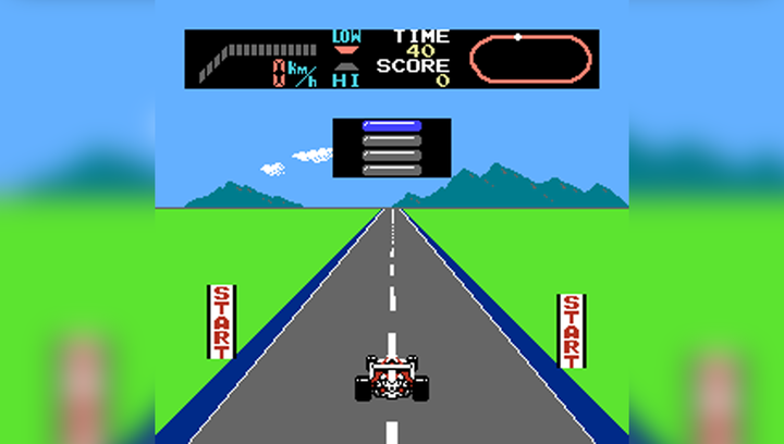 Збірник Ігор RMC Famicom Dendy 4 in 1 Macross, Circus Charlie, Excitebike, F-1 Race 90х TV Game Англійська Версія Тільки Картридж Б/У - зображення 8
