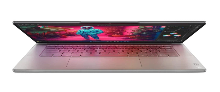 Ноутбук Lenovo Yoga Slim 7 Aura Edition (83HM002TPB), Intel Core Ultra 7 256V / 15.3" / 120 Гц / Touch / RAM 16 ГБ LPDDR5X / SSD 1 ТБ / Intel Arc Graphics 140V / Windows 11 Home / Сірий - Фото 6 Ноутбук Lenovo Yoga Slim 7 Aura Edition (83HM002TPB), Intel Core Ultra 7 256V / 15.3" / 120 Гц / Touch / RAM 16 ГБ LPDDR5X / SSD 1 ТБ / Intel Arc Graphics 140V / Windows 11 Home / Сірий - изображение 6