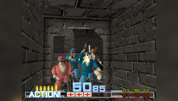 Гра Sony PlayStation 1 Time Crisis Europe Англійська Версія Б/У - зображення 4