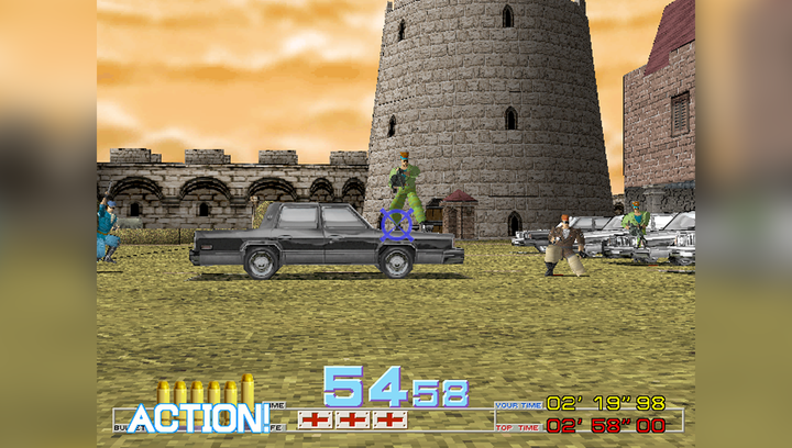 Гра Sony PlayStation 1 Time Crisis Europe Англійська Версія Б/У - зображення 5