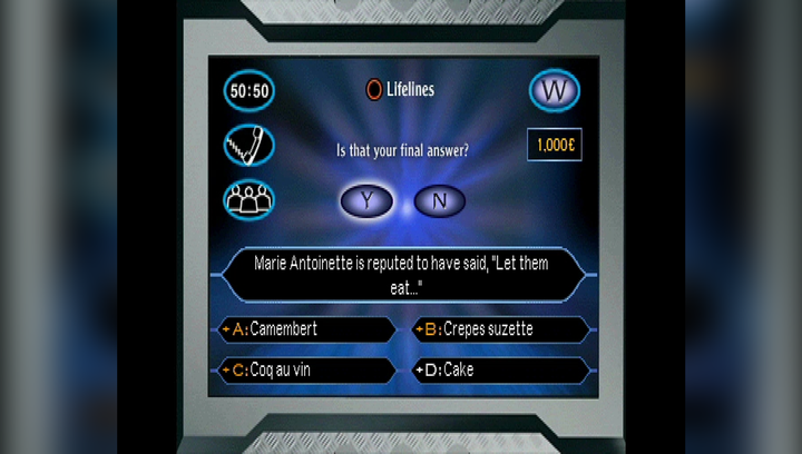Игра Sony PlayStation 1 Who Wants to Be a Millionaire Europe Английская Версия Б/У - изображение 3