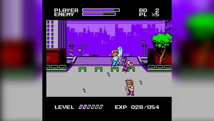 Збірник Ігор RMC Famicom Dendy 7 in 1 Mighty Final Fight, TMNT 4, Ninja Cat, Adventure Island, Gyruss, Flipull, Quarth M-026 90х TV Game Англійська Версія Тільки Картридж Б/У - зображення 2