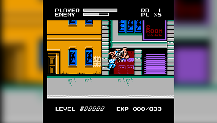 Сборник Игр RMC Famicom Dendy 4 in 1 K4040 Mighty Final Fight, Double Dragon 2 3, Target Renegade 90х TV Game Английская Версия Только Картридж Б/У - изображение 3