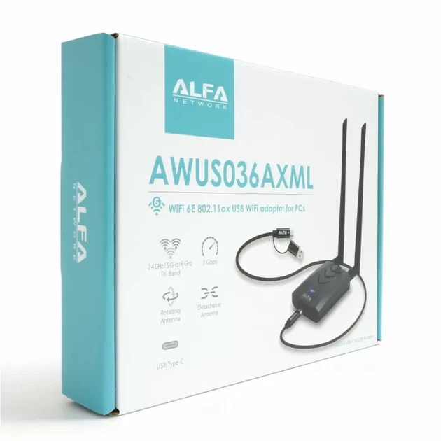 Wi-Fi USB адаптер Alfa Network AWUS036AXML - изображение 5