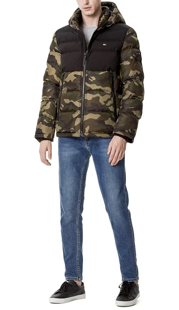Куртка зимова чоловіча Tommy Hilfiger XXL Camouflage - Фото 3 Куртка зимова чоловіча Tommy Hilfiger XXL Camouflage - зображення 3