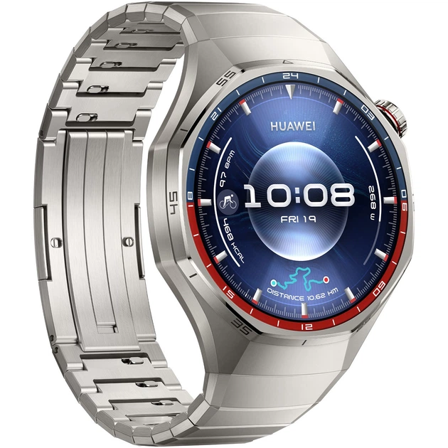Смарт-часы Huawei Watch GT 6 Pro 46mm Titanium with Titanium Strap (55020FTT) - Фото 3 Смарт-часы Huawei Watch GT 6 Pro 46mm Titanium with Titanium Strap (55020FTT) - изображение 3