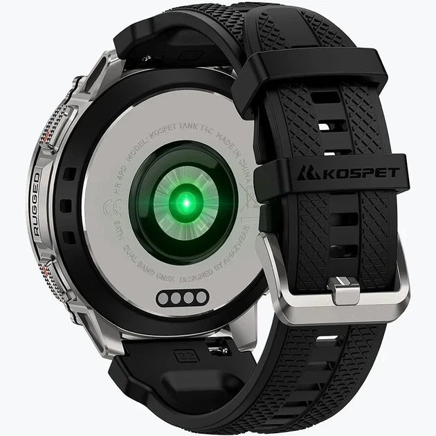 Смарт-годинник Kospet Tank T4C Silver - изображение 6