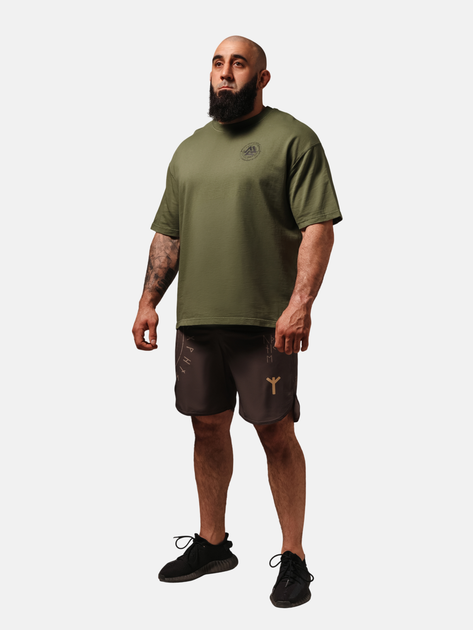 Футболка Oversized Ethos T-shirt Dust Sage L Цвет Зеленый (501613-407-L) - изображение 3
