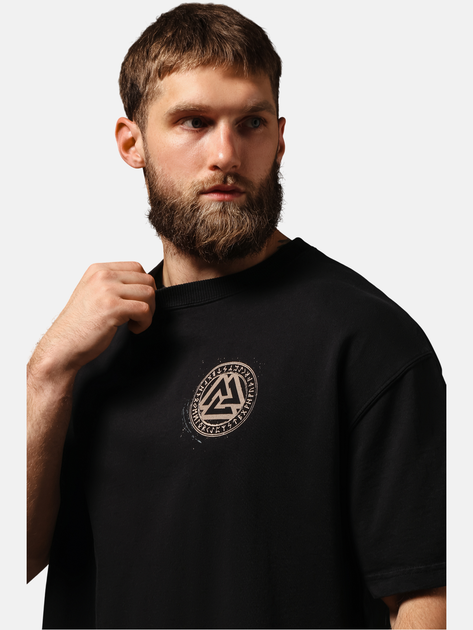 Футболка Oversized Imprint T-shirt Roast Black L Цвет Черный (501615-192-L) - Фото 6 Футболка Oversized Imprint T-shirt Roast Black L Цвет Черный (501615-192-L) - изображение 6