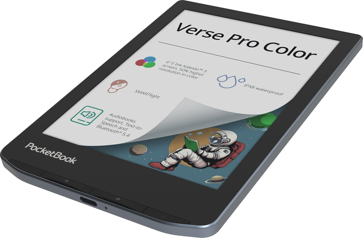 Электронная книга PocketBook 634K3 Verse Pro Color Stormy Sea (PB634K3-1-CIS) - изображение 6