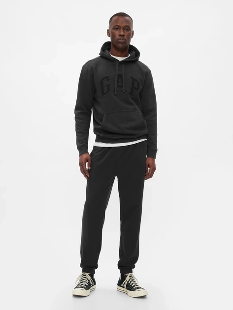 Штани чоловічі спортивні джогери Gap Logo Joggers Black 659229001 розмір L - изображение 4