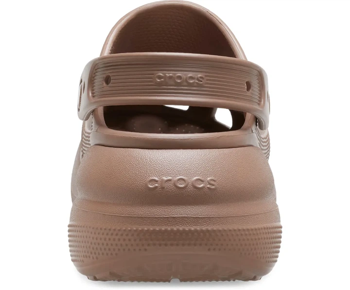 Сабо крокси шльопанці жіночі Crocs Classic Crush Clog розмір EUR 37-38, US M5 W7,24 см Latte Коричневий - Фото 3 Сабо крокси шльопанці жіночі Crocs Classic Crush Clog розмір EUR 37-38, US M5 W7,24 см Latte Коричневий - изображение 3