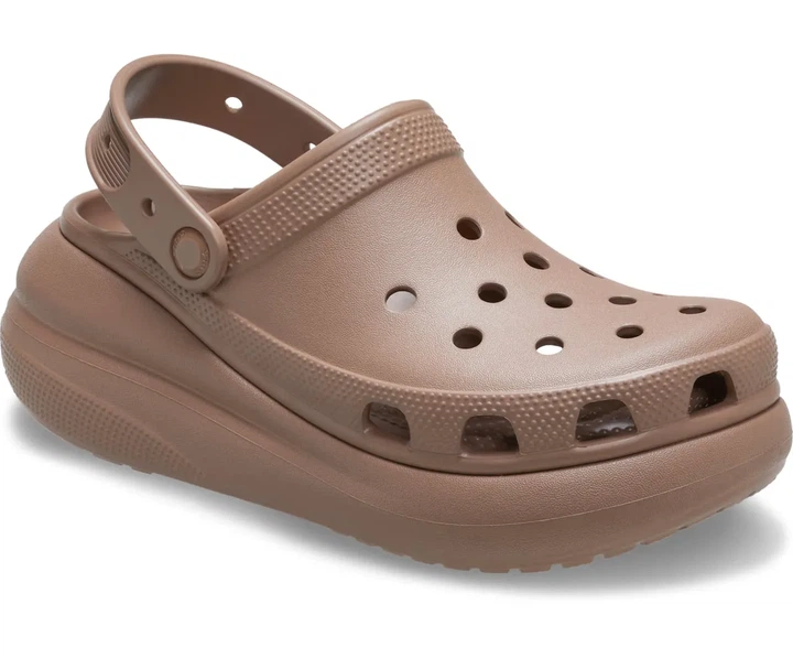 Сабо крокси шльопанці жіночі Crocs Classic Crush Clog розмір EUR 37-38, US M5 W7,24 см Latte Коричневий - Фото 6 Сабо крокси шльопанці жіночі Crocs Classic Crush Clog розмір EUR 37-38, US M5 W7,24 см Latte Коричневий - изображение 6