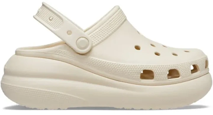 Сабо крокси шльопанці жіночі Crocs Classic Crush Clog розмір EUR 42-43, US M9W11,27 см Bone Слонова кістка - Фото 11 Сабо крокси шльопанці жіночі Crocs Classic Crush Clog розмір EUR 42-43, US M9W11,27 см Bone Слонова кістка - изображение 11