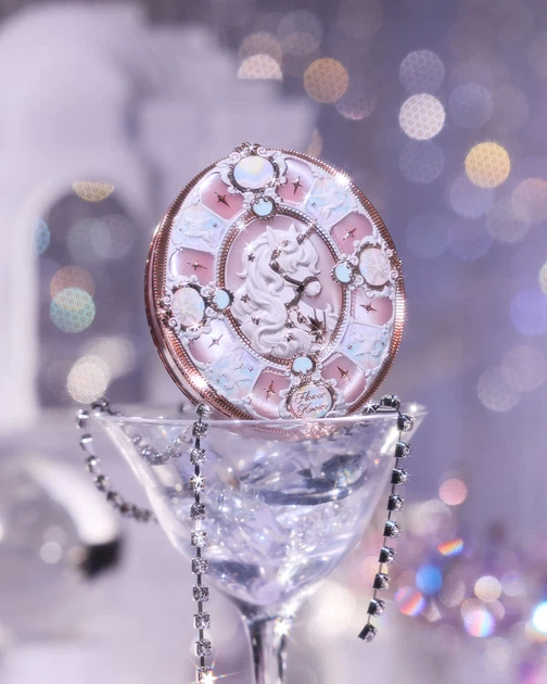 Сатиновые румяна от Flower Knows Knight Unicorn Satin Blush (01 Carousel Waltz) - изображение 5