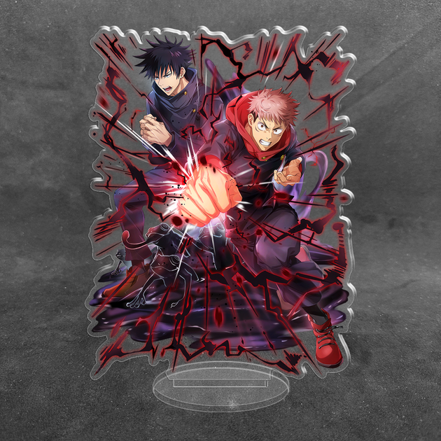 Акриловая коллекционная фигурка Аниме: Магическая битва Jujutsu Kaisen Yuuji, Megumi 15 см - изображение 2