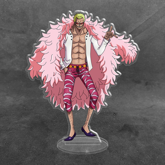 Акриловая коллекционная фигурка Аниме: One Piece Ван Пис Донкихот Дофламинго 15 см - Фото 1 Акриловая коллекционная фигурка Аниме: One Piece Ван Пис Донкихот Дофламинго 15 см - изображение 1
