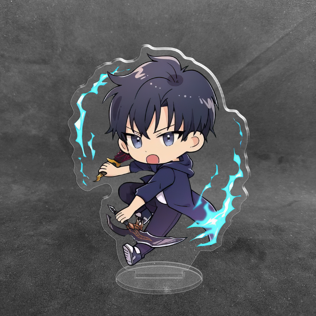 Акриловая коллекционная фигурка Chibi Аниме: Поднятие уровня в одиночку Джину Сон 10 cм - Фото 2 Акриловая коллекционная фигурка Chibi Аниме: Поднятие уровня в одиночку Джину Сон 10 cм - изображение 2