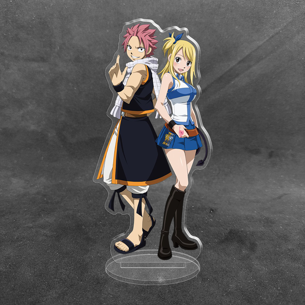 Акрилова колекційна фігурка Аніме: Fairy Tail Казка про хвост феї Люсі Хартфілія та Нацу Драгніл 15 см - Фото 2 Акрилова колекційна фігурка Аніме: Fairy Tail Казка про хвост феї Люсі Хартфілія та Нацу Драгніл 15 см - зображення 2