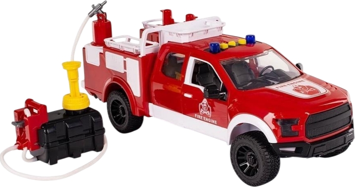 Samochód strażacki Lena Pick-up z pojemnikiem i pompką 7117455 (6902071174557) - obraz 2