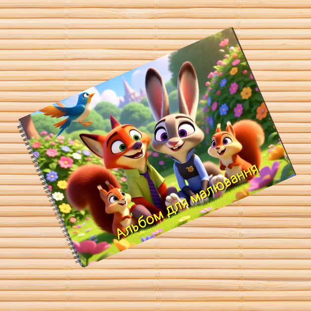 Альбом для рисования Зоотрополис Zootopia (29846) - Фото 1 Альбом для рисования Зоотрополис Zootopia (29846) - изображение 1