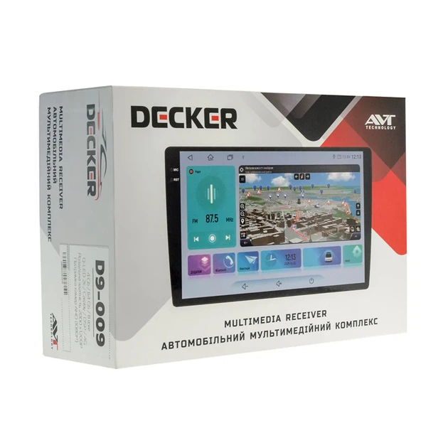 Мультимедійний пристрій DECKER D9-009 (4X64 DSP 4G 2K) - Фото 5 Мультимедійний пристрій DECKER D9-009 (4X64 DSP 4G 2K) - изображение 5