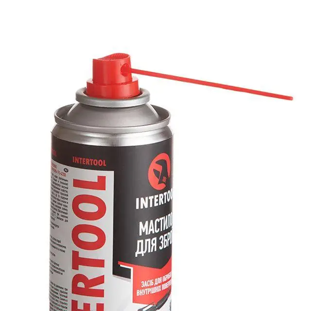 Смазка для оружия INTERTOOL TMT FS-4220, аэрозоль 200 мл, для чистки (5024858) - изображение 2