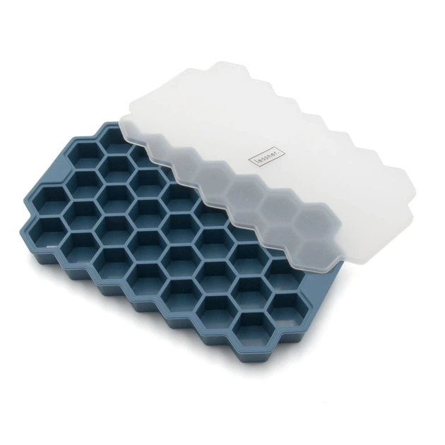 Форма для льда Lessner Sky Blue с крышкой силикон 20,5х12х2см (10319) - изображение 2