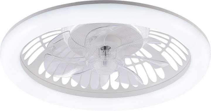 Люстра-вентилятор потолочная светодиодная LED Light House SRS-20614/480B WH белый - изображение 2