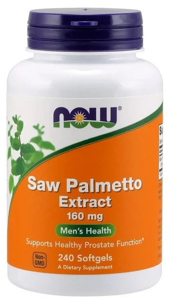 Ekstrakt z owoców Saw Palmetto Now Foods Saw Palmetto 160 mg 240 kapsułek (733739047441) - Zdjęcie 1 Ekstrakt z owoców Saw Palmetto Now Foods Saw Palmetto 160 mg 240 kapsułek (733739047441) - obraz 1