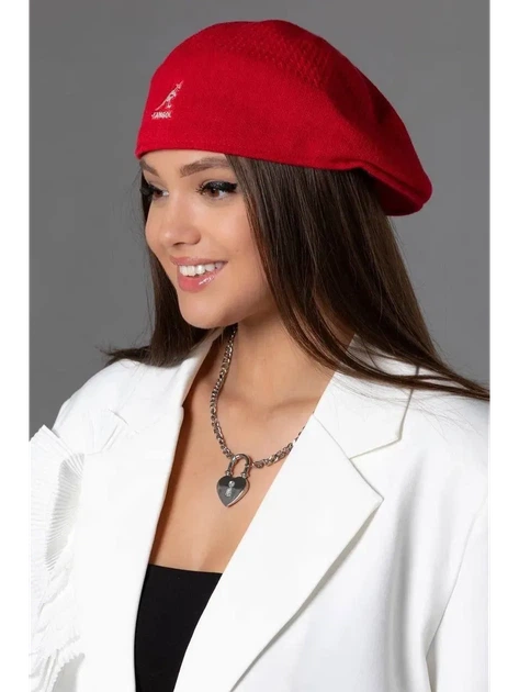 Літня кепка літній берет kangol кангол кенгол кєнгол червоний жиганка воровка кепи кепі - Фото 2 Літня кепка літній берет kangol кангол кенгол кєнгол червоний жиганка воровка кепи кепі - зображення 2