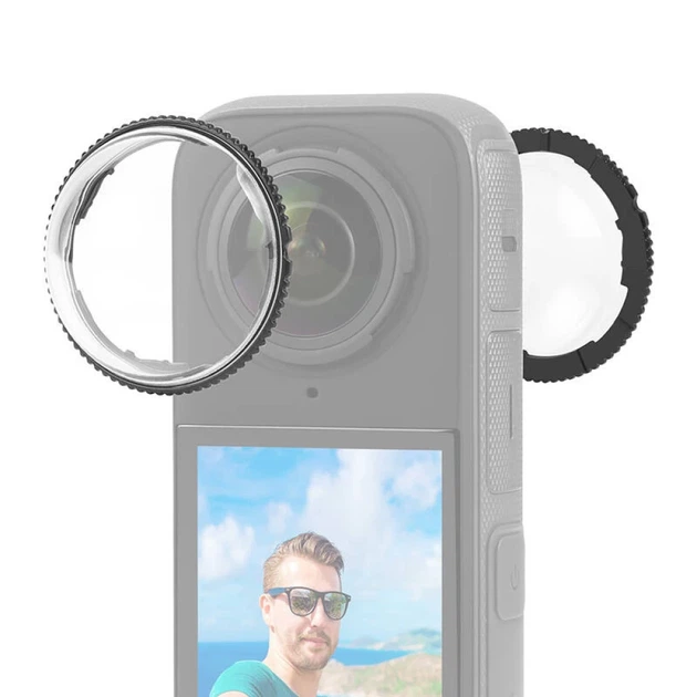 Захисна кришка об'єктива Puluz для Insta360 X4 (PU989T) - зображення 3