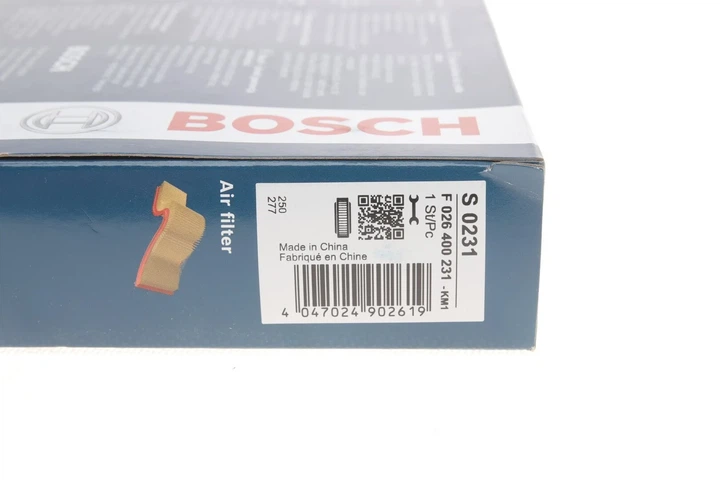 Повітряний фільтр BOSCH F026400231 1378083K00, 13780M68K00, 13780M68K00000 - изображение 6