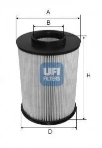 Фільтр повітряний UFI 2767500 Volvo C70, V60, C30, V40, V50, S40; Mazda 5, 3; Ford Connect, Kuga, Transit, C-Max, Focus 1496204, 1708877, 30792881 - Фото 1 Фільтр повітряний UFI 2767500 Volvo C70, V60, C30, V40, V50, S40; Mazda 5, 3; Ford Connect, Kuga, Transit, C-Max, Focus 1496204, 1708877, 30792881 - изображение 1