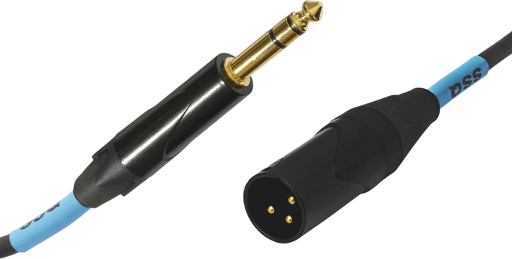Kabel SSQ JSXM3 jack stereo - XLR 3 m (5907688758535) - Zdjęcie 3 Kabel SSQ JSXM3 jack stereo - XLR 3 m (5907688758535) - obraz 3