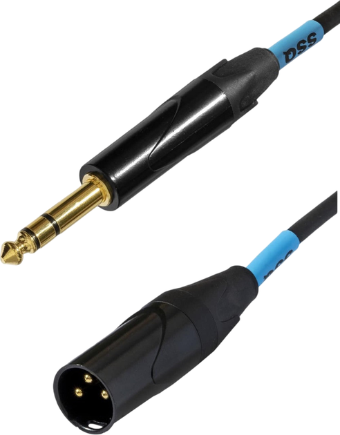 Kabel SSQ JSXM3 jack stereo - XLR 3 m (5907688758535) - Zdjęcie 4 Kabel SSQ JSXM3 jack stereo - XLR 3 m (5907688758535) - obraz 4