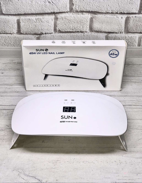 UV/LED Лампа для маникюра Sun1S (48 Вт) белый - изображение 2