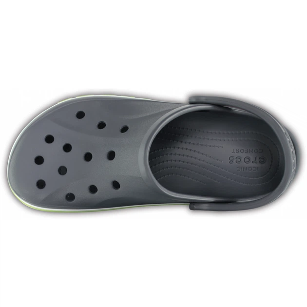 Дитячі сабо Crocs Bayaband Clog C12 29-30 Сірий (Арт. 186) - Фото 3 Дитячі сабо Crocs Bayaband Clog C12 29-30 Сірий (Арт. 186) - изображение 3