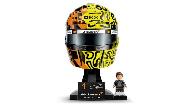Конструктор Lego Formula 1 McLaren Mastercard F1 Team Lando Norris Helmet Editions Sports 43023 - изображение 6