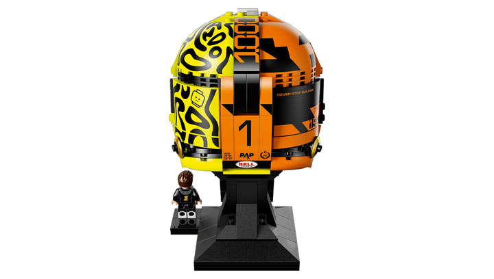 Конструктор Lego Formula 1 McLaren Mastercard F1 Team Lando Norris Helmet Editions Sports 43023 - изображение 7
