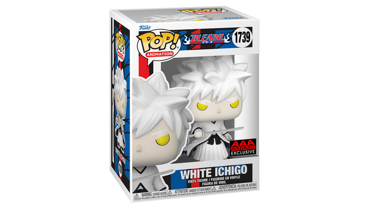Фигурка FUNKO POP! Блич Ичиго Куросаки Bleach White Ichigo Kurosaki AAA Anime Exclusive 114mm 1739 82447 - изображение 2