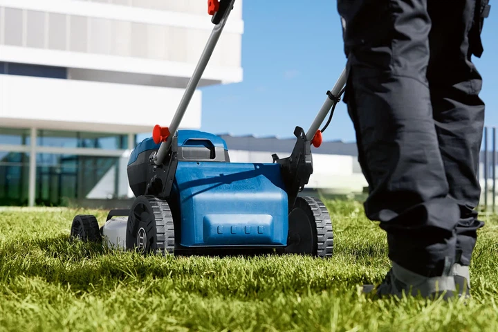 Акумуляторна газонокосарка Bosch Professional GRA 18V2-460, 18В, ширина скошування 46 см, об'єм травозбірника 60 л, висота скошува - зображення 2