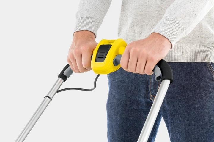 Акумуляторна газонокосарка Karcher LMO 18-33, 18В, 33 см, висота скошування 35-65 мм, без батареї та зарядного пристрою. - зображення 8