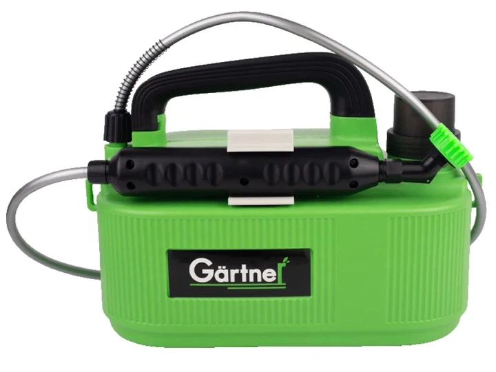 Акумуляторний обприскувач GARTNER 5 л, 3.7 В, 2.5 А·год, вага 0.92 кг - зображення 4