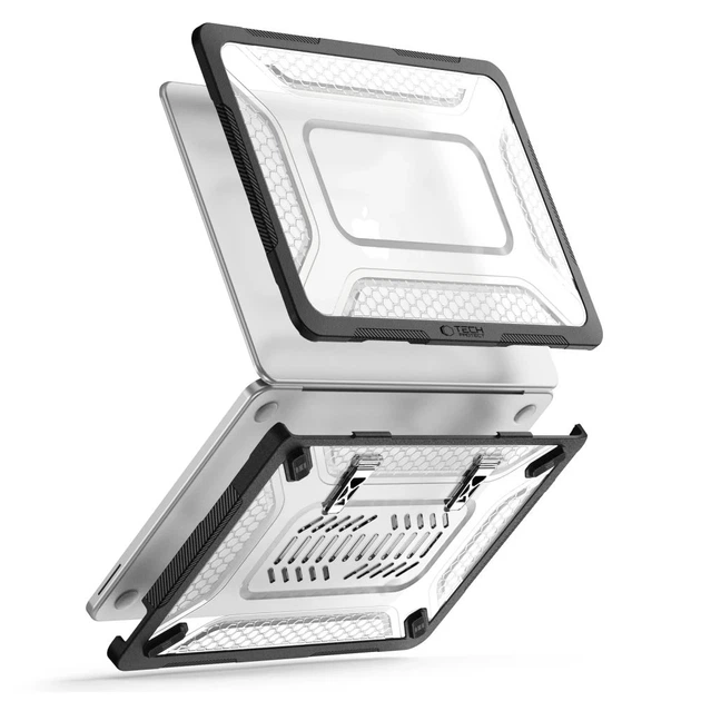 Чехол Tech-Protect Kevlar Pro для MacBook Neo 13 2026 Matte Black/Clear (5906302323326) - Фото 5 Чехол Tech-Protect Kevlar Pro для MacBook Neo 13 2026 Matte Black/Clear (5906302323326) - изображение 5