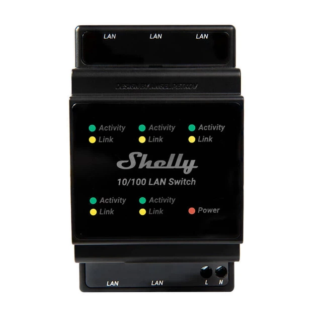 Коммутатор Shelly LAN Switch 5-портовый (LANSwitch) - изображение 2