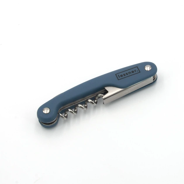 Штопор Сомелье Lessner Sky Blue 12см (10304) - Фото 1 Штопор Сомелье Lessner Sky Blue 12см (10304) - зображення 1