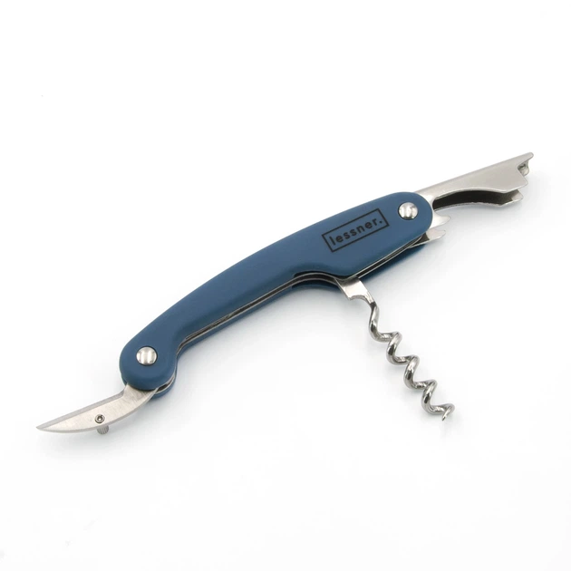 Штопор Сомелье Lessner Sky Blue 12см (10304) - Фото 2 Штопор Сомелье Lessner Sky Blue 12см (10304) - зображення 2